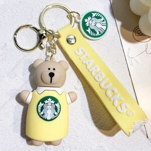 Starbucks Bearista Bear Keychain Bag Charm Asia Release